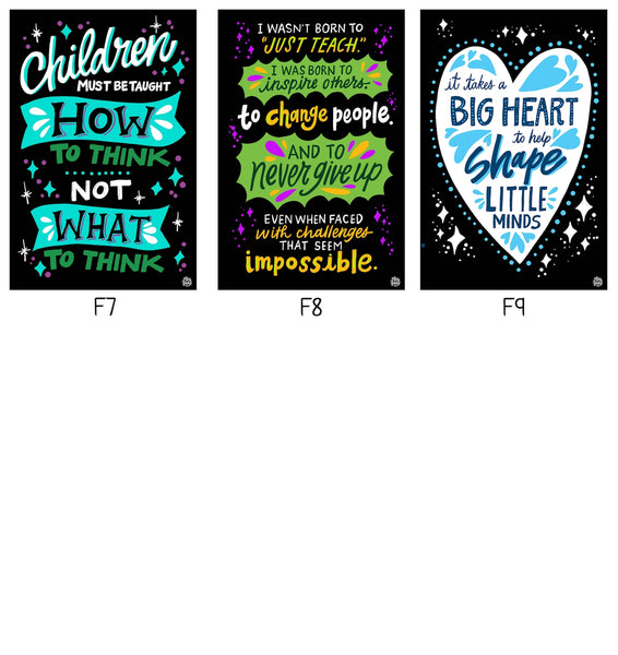 InSTALLing Inspiration - Single Decals | Build Your Own Collection F