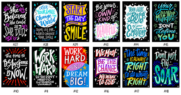 InSTALLing Inspiration - Single Decals | Build Your Own Collection A