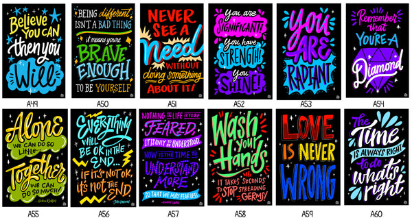 InSTALLing Inspiration - Single Decals | Build Your Own Collection A