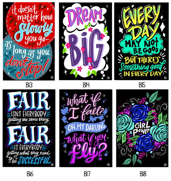 InSTALLing Inspiration - Single Decals | Build Your Own Collection B