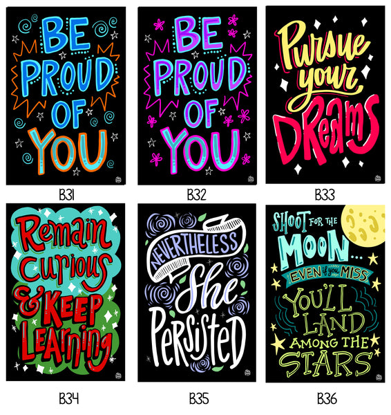 InSTALLing Inspiration - Single Decals | Build Your Own Collection B