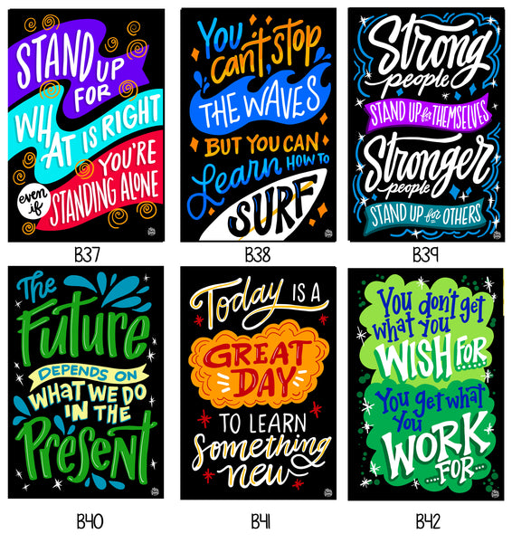 InSTALLing Inspiration - Single Decals | Build Your Own Collection B