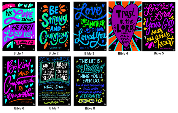 InSTALLing Inspiration - Single Decals | Build Your Own Collection | Bible & Religious Verses