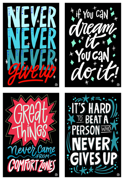 The Don't Give Up Collection | 4 - Pack