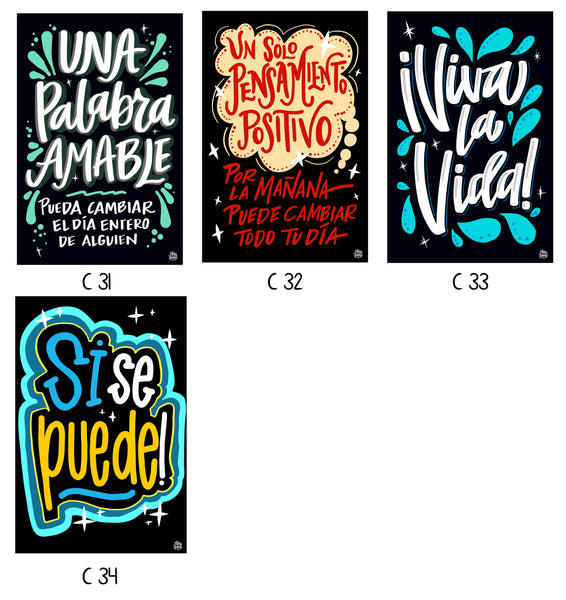 Spanish - Single Decals | Build Your Own Collection C