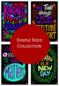 InSTALLing Inspiration | "A Simple Seed" Collection